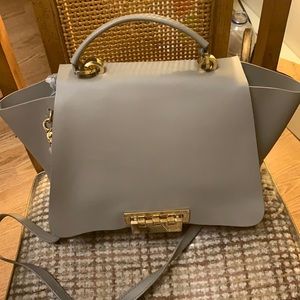 Zac posen shale satchel shoulder bag